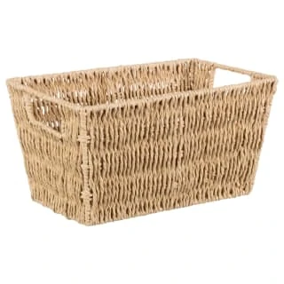 B&M Paper Rope Basket - Natural 1 B&M Paper Rope Basket - Natural