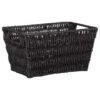 B&M Paper Rope Basket - Black
