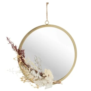 B&M Hanging Foliage Mirror 1 B&M Hanging Foliage Mirror