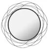 B&M Black Wire Mirror