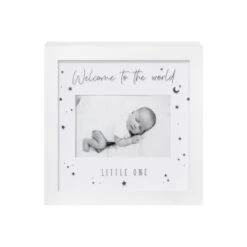 B&M Box Photo Frame - Welcome To The World Little One -Hot Sale Household Items 396343 box frame welcome to the world little one 2