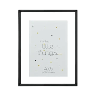 B&M Glass & Metal Photo Frame 4x6" 2 B&M Glass & Metal Photo Frame 4x6" - Image 2