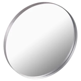 B&M Silver Round Small Mirror 1 B&M Silver Round Small Mirror